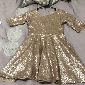 Very fun girls sequin dress